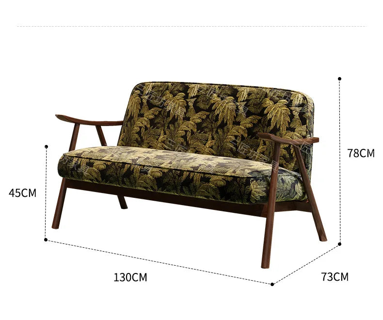 Western Restaurant Commercial Retro Booth Sofa Chair Combination Table and Chair French Restaurant Table and Chair