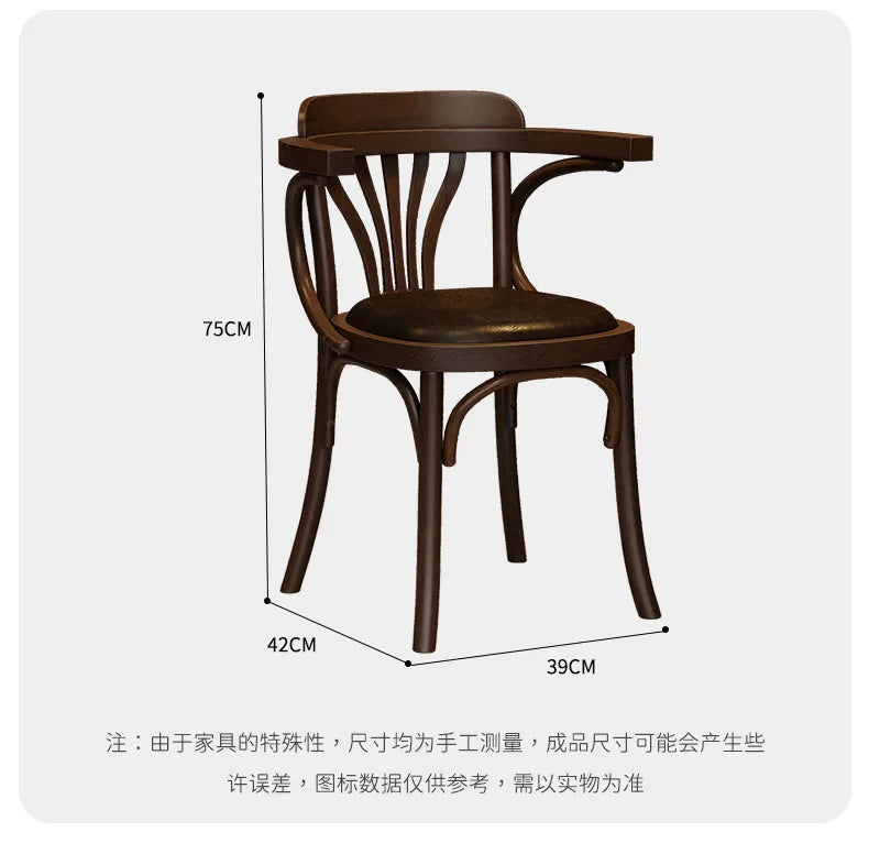 Retro Bar Dining Table and Chair Combination Booth Table Chair Dining Table Western Restaurant Bar Table and Chair